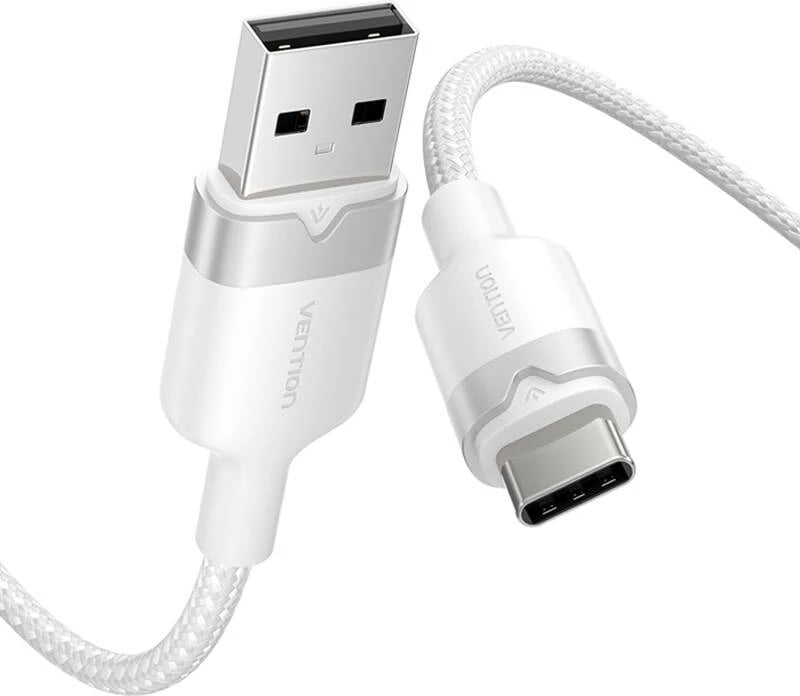 Kabllo USB 2.0 në USB-C Vention CTNWF, 1m, e bardhë