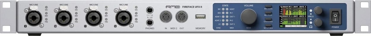 Audio interface RME Fireface UFX II, USB, Blue