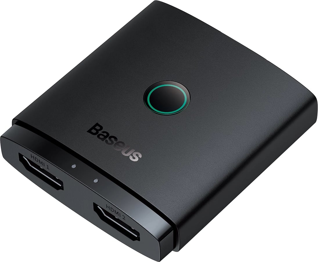 Adapter HDMI 2-në-1 Baseus AirJoy, B01331105111-00, 4K 60Hz, i zi