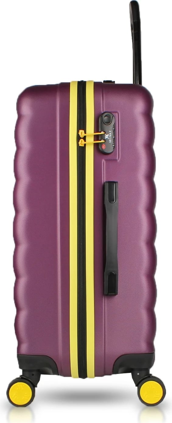 Set valixhesh (2 copë), ngjyrë damson, Zoozie Bags, 6582