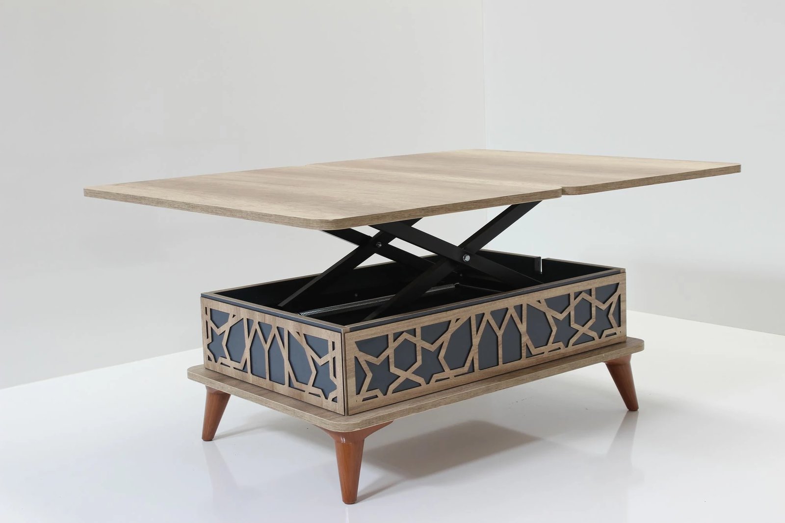 Tavolinë kafeje, ngjyrë blu, Skye Decor, Ada