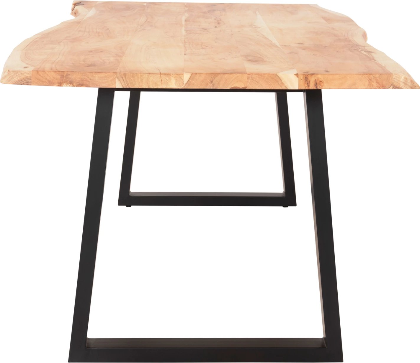 Tavolinë ngrënieje MONTANA, dru akacie, 240x101x78 cm, trashësi 3.5 cm