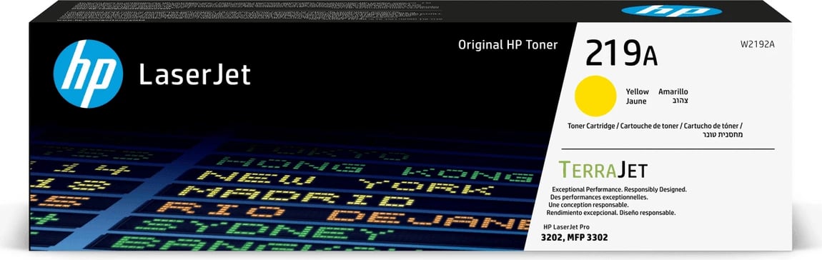 Toner HP 219A (W2192A) 1200 faqe i verdhë