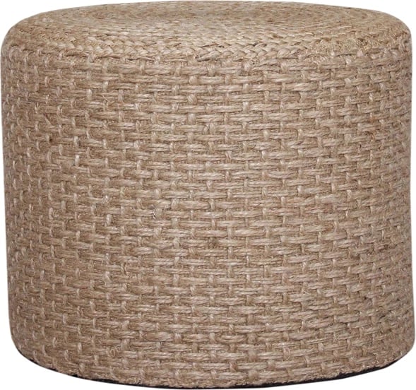Stol jute Axar Inart, ngjyrë natyrale, D40x40cm