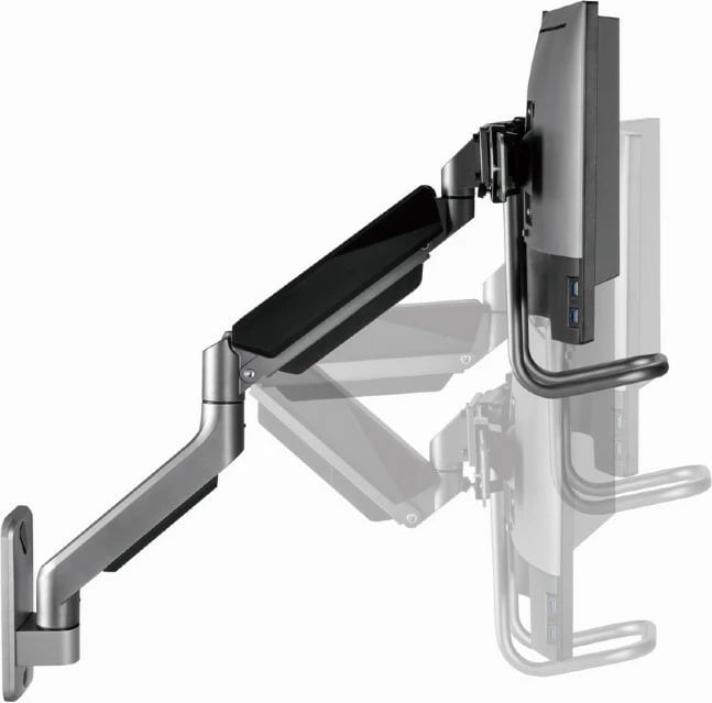 Mbajtës muri për dy monitorë Gembird MA-WA2-02, 17-32 inç, i zi Mbajtës muri për dy monitorë Gembird MA-WA2-02, 17-32 inç, i zi