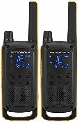 Radio komunikimi Motorola Talkabout T82 Extreme, 2 copë, zi/portokalli
