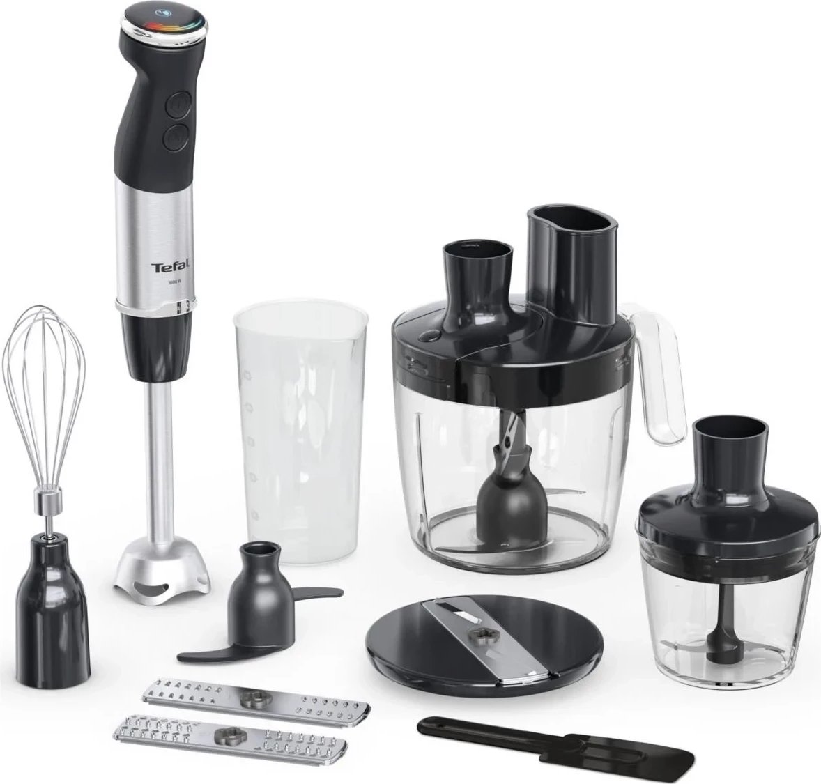 Blender dore Tefal HB67G830, 1000W, 20 shpejtësi, zi-argjendtë