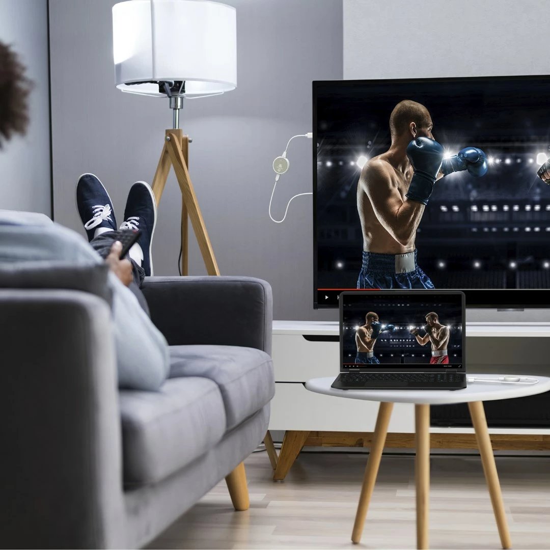 Extender pa tela për ekran 4K, J5create JVAW75, HDMI, i bardhë