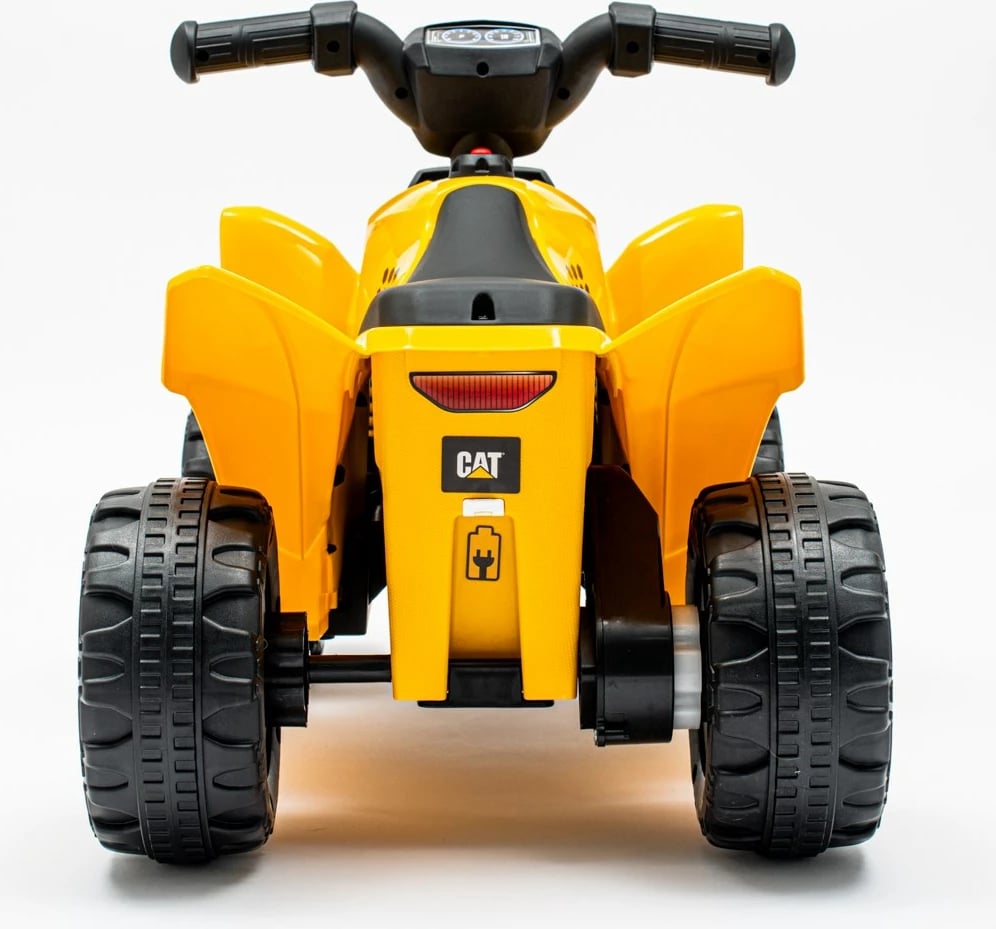 quad elektrik fëmijësh, Baby Mix CAT, 6V 4Ah 35W, drita LED, melodi, 1+ deri 25 kg, e verdhë