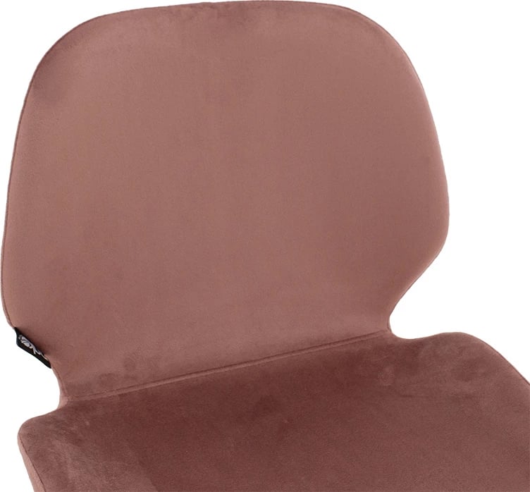 Karrige për bar Impel metal këmbë të arta-kadife mollë e kalbur