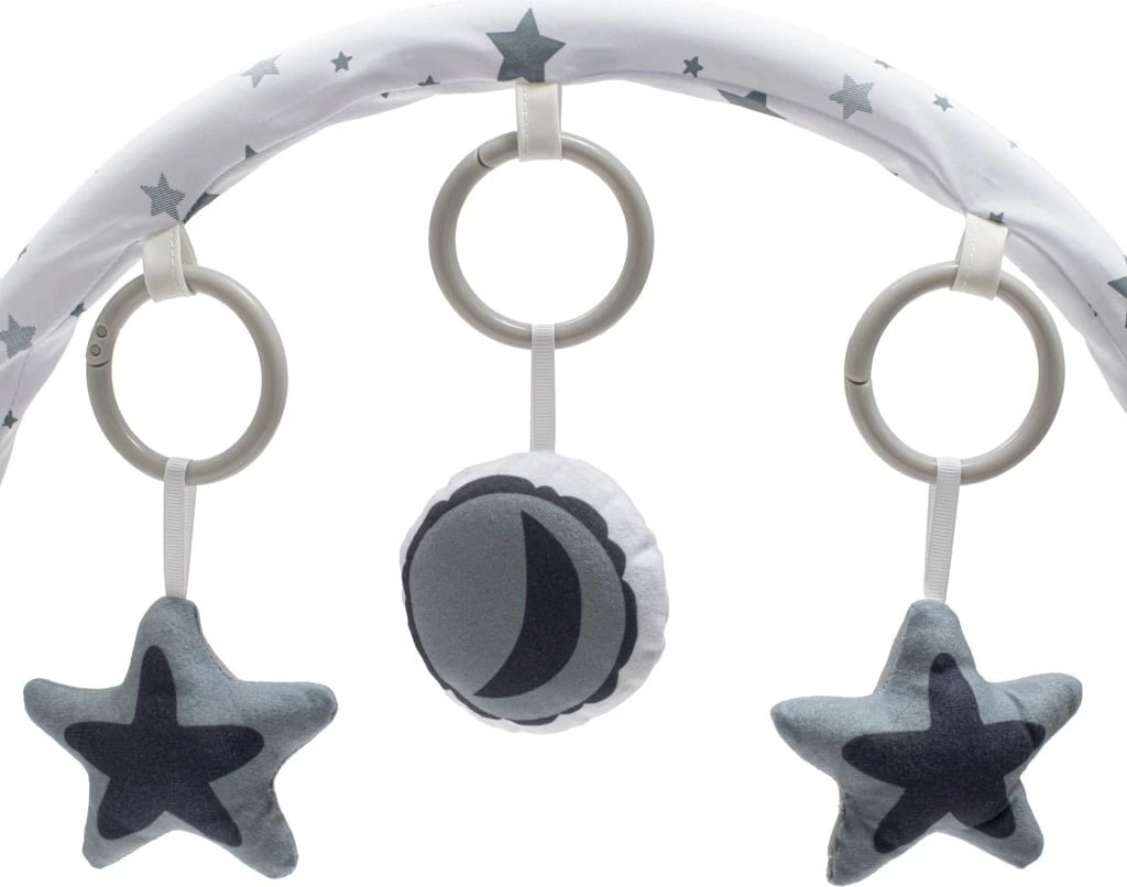 karrige lëkundëse multifunksionale bebe, Baby Mix, Stars, deri 18 kg, melodi drita e vibrim, jeshile