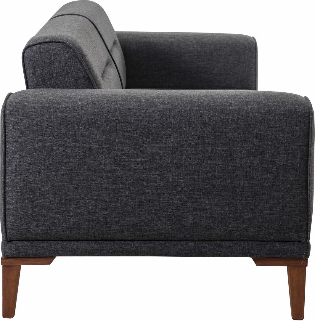Set divani-krevat me karrige, ngjyrë antracit, LİONES-TKM1-1053