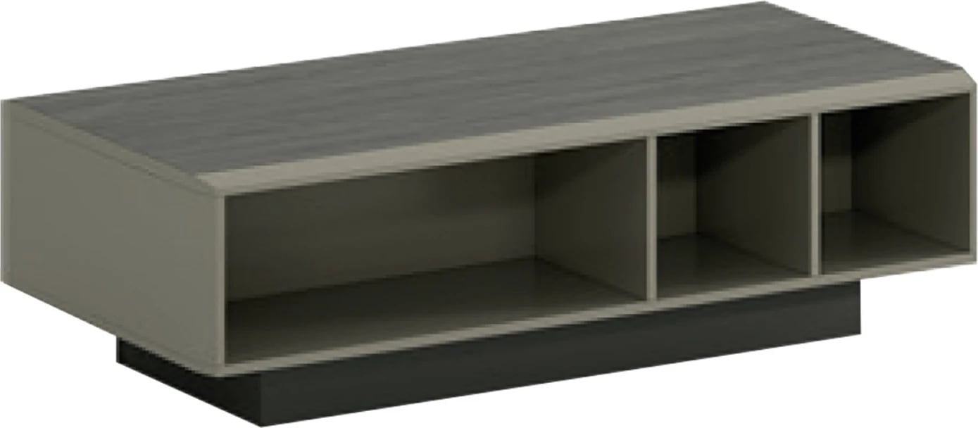 Tavolinë për mysafirë, seria Lux, ngjyrë mocha dhe hiri, 134x70x41 cm, FH2125