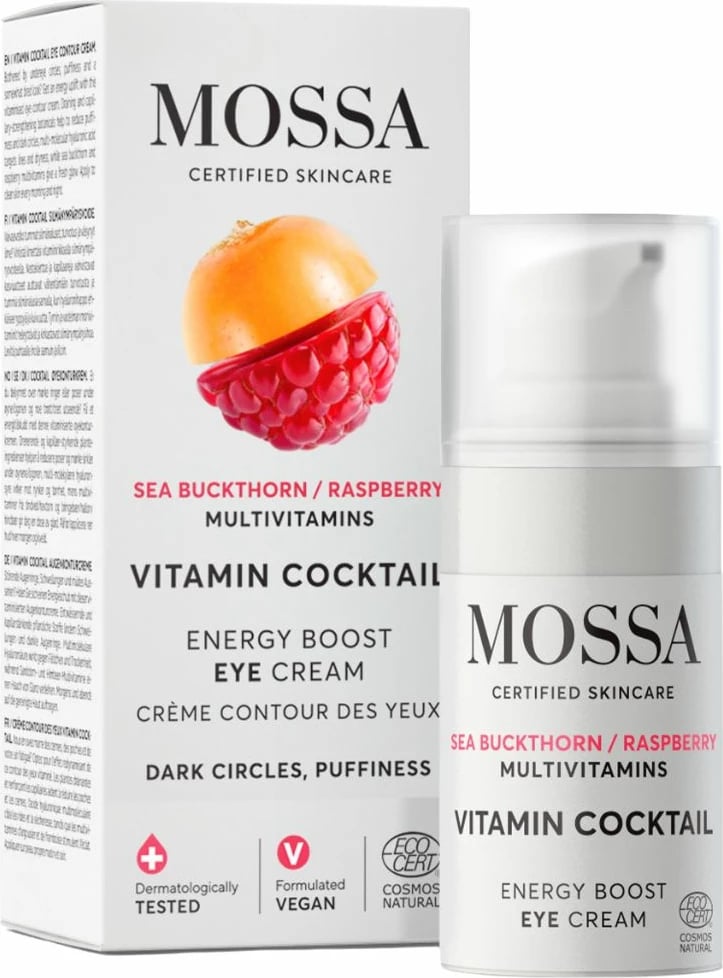 Krem për sy për femra MOSSA Vitamin Cocktail Multi-Vitamin Energizing, 15ml