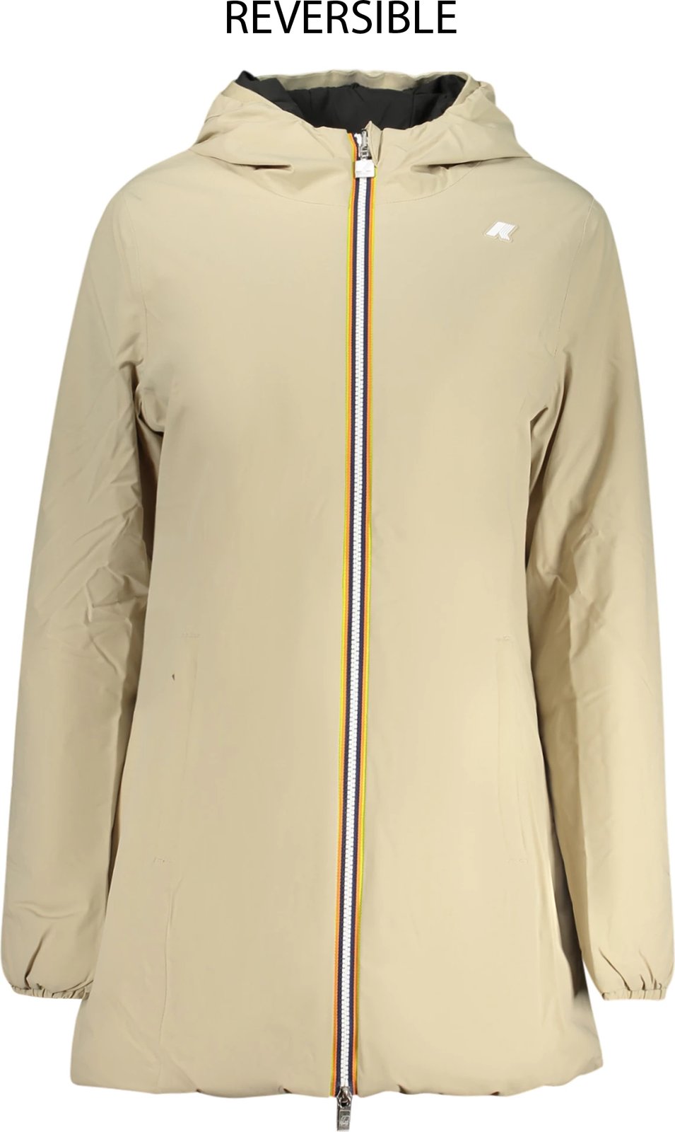 Jakne K-WAY femra, bezhë