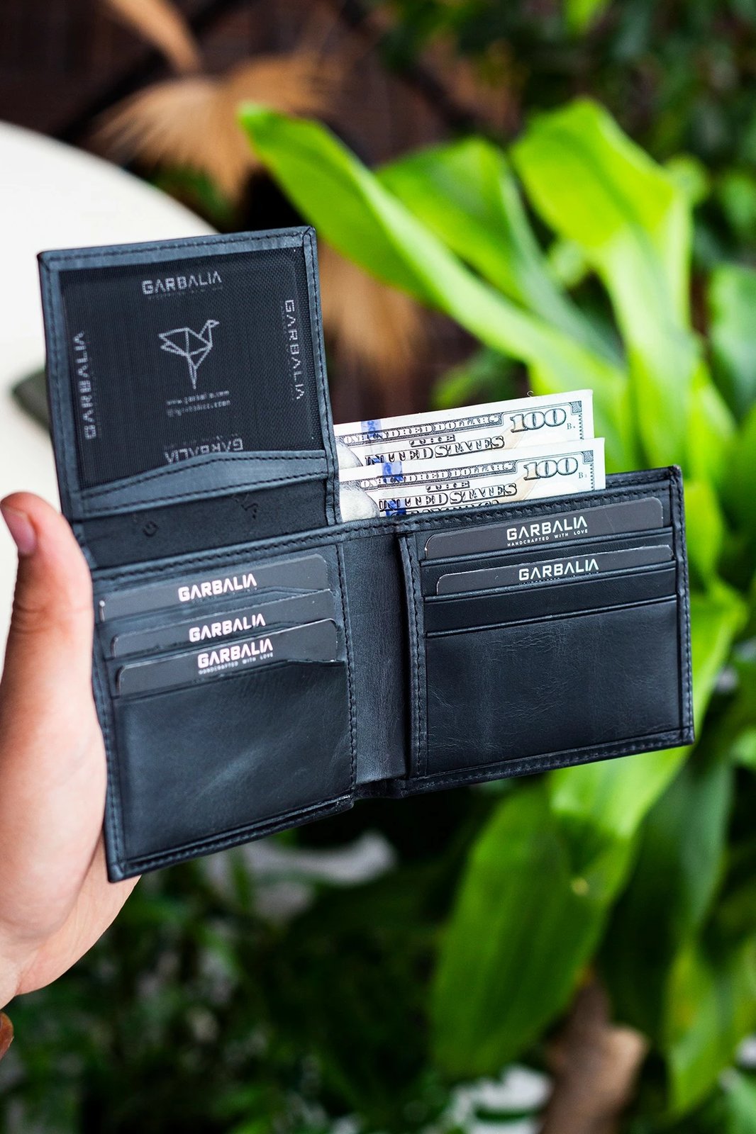 Portofol për burra Zoozie Bags, Kevin - Crazy Black