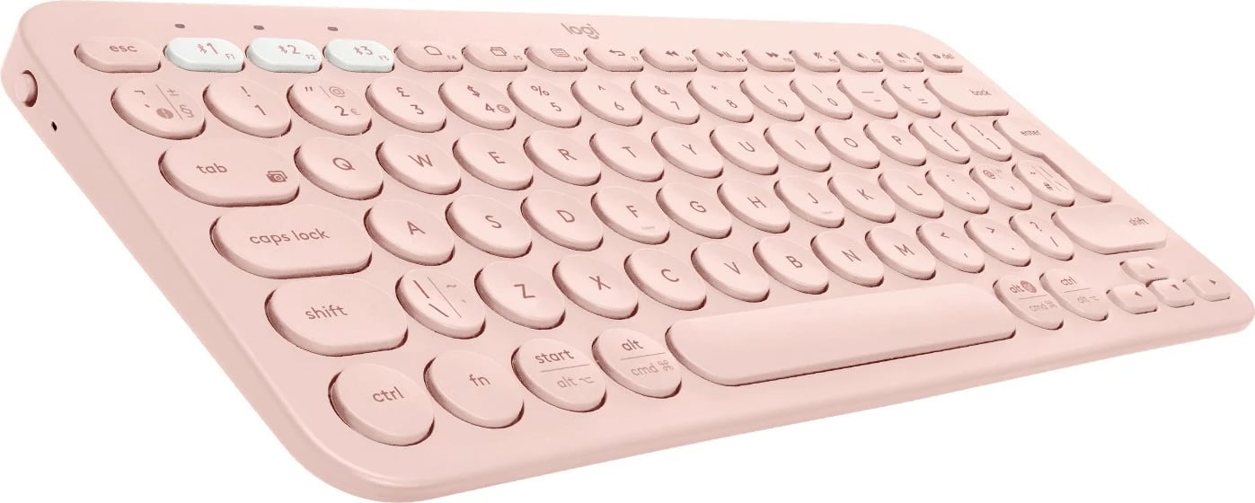 Tastierë Logitech K380 Multi-Device Bluetooth, rozë