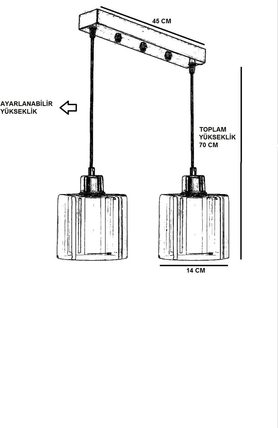 Llambë tavani Opviq, bakër, 8500-5