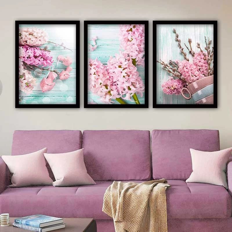 Pikturë dekorative me kornizë (3 copë), Wallity, 3SC_21008662_3545