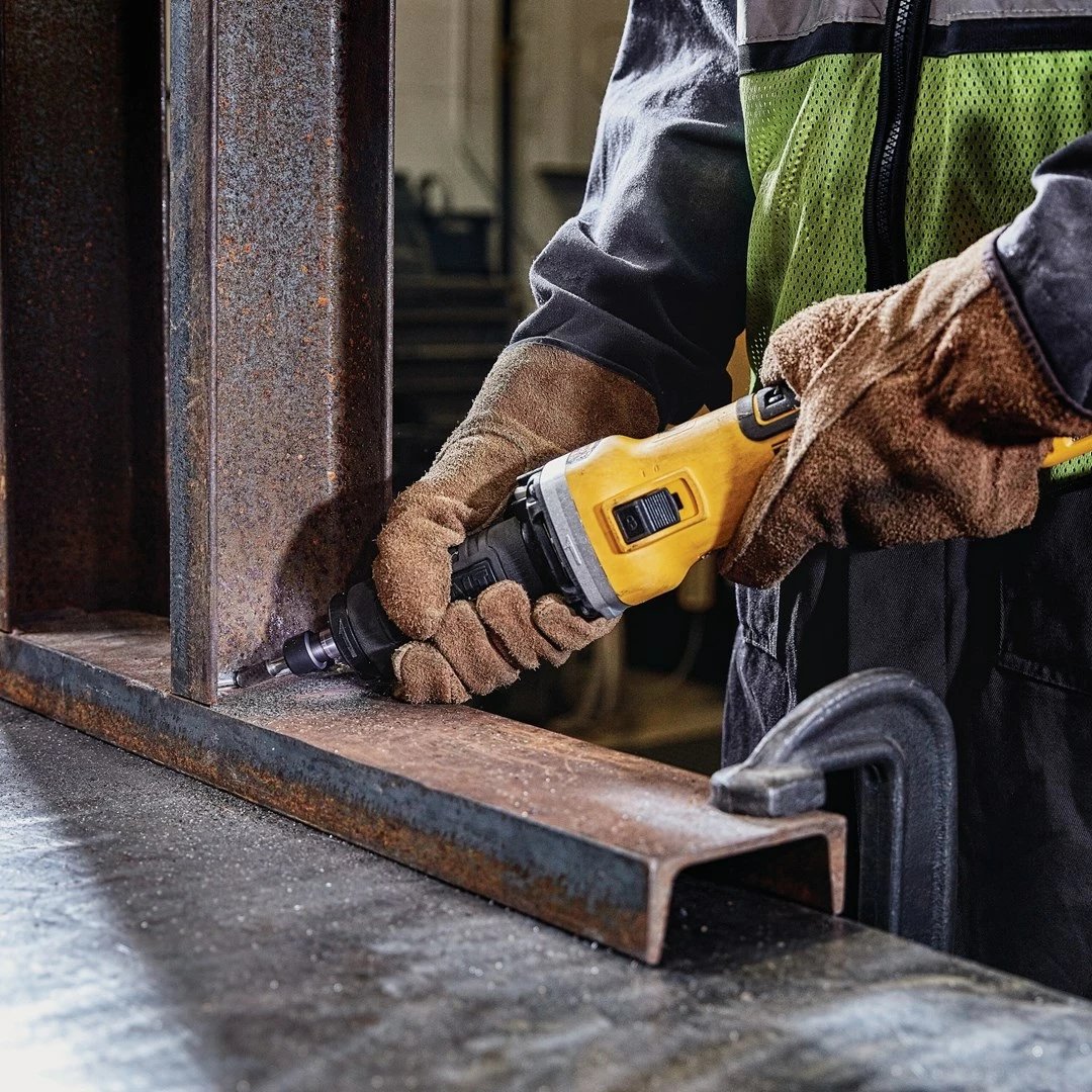 Makinë drejtëbluese DeWALT DWE4997-QS, 1300 W, 25000 RPM, e verdhë/zezë
