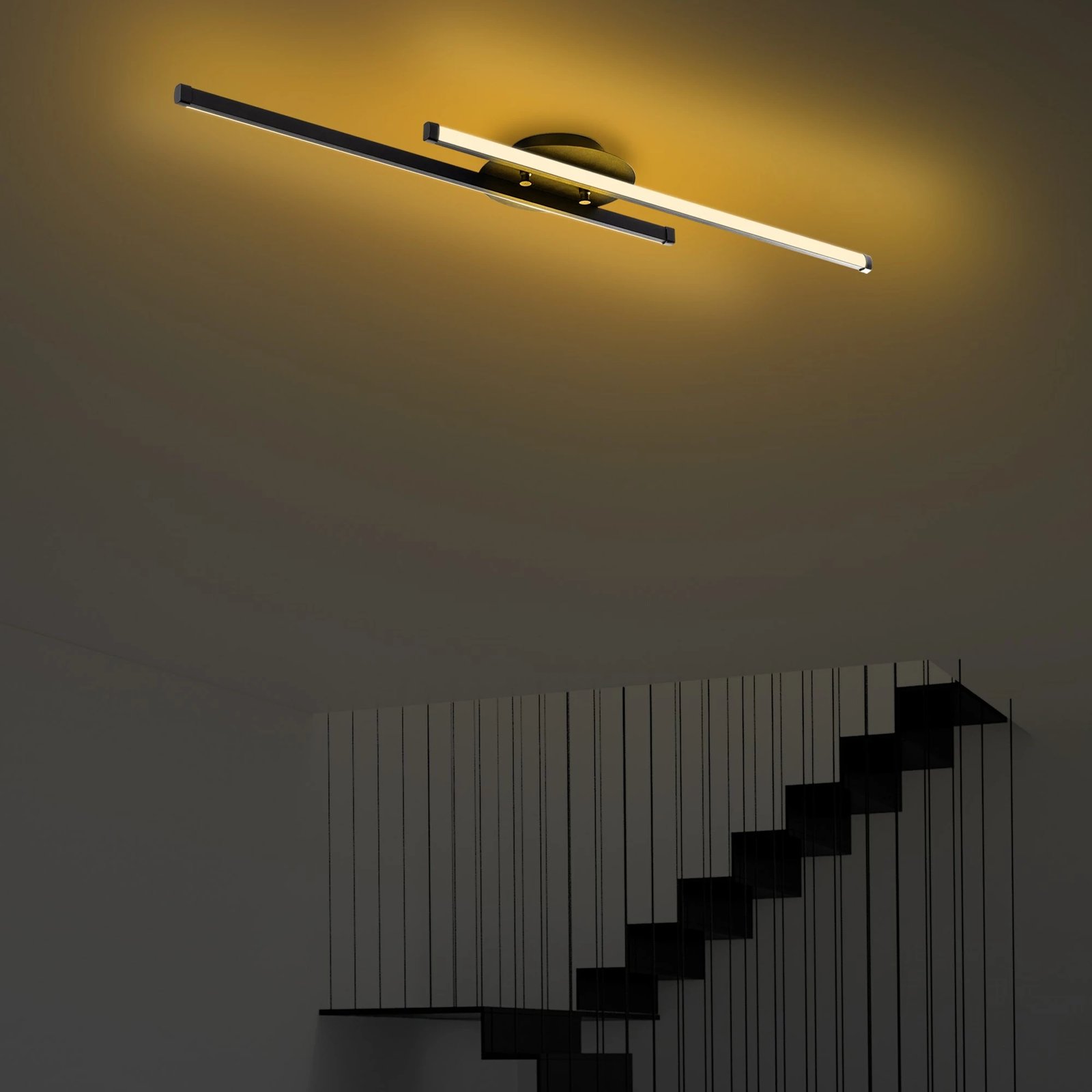 Llambë varëse Opviq, Umut - 13296, e zezë, LED