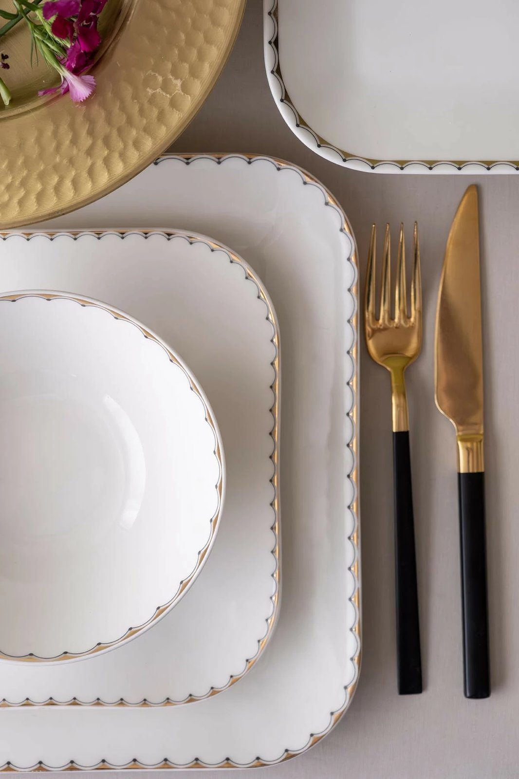 Set enësh për drekë, 26 copë, Hermia Concept, BNMNS26YT43012636