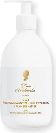 Xhel dushi dhe lëng për banjë 2n1 për femra Pani Walewska White Perfumed, 475ml Xhel dushi dhe lëng për banjë 2n1 për femra Pani Walewska White Perfumed, 475ml