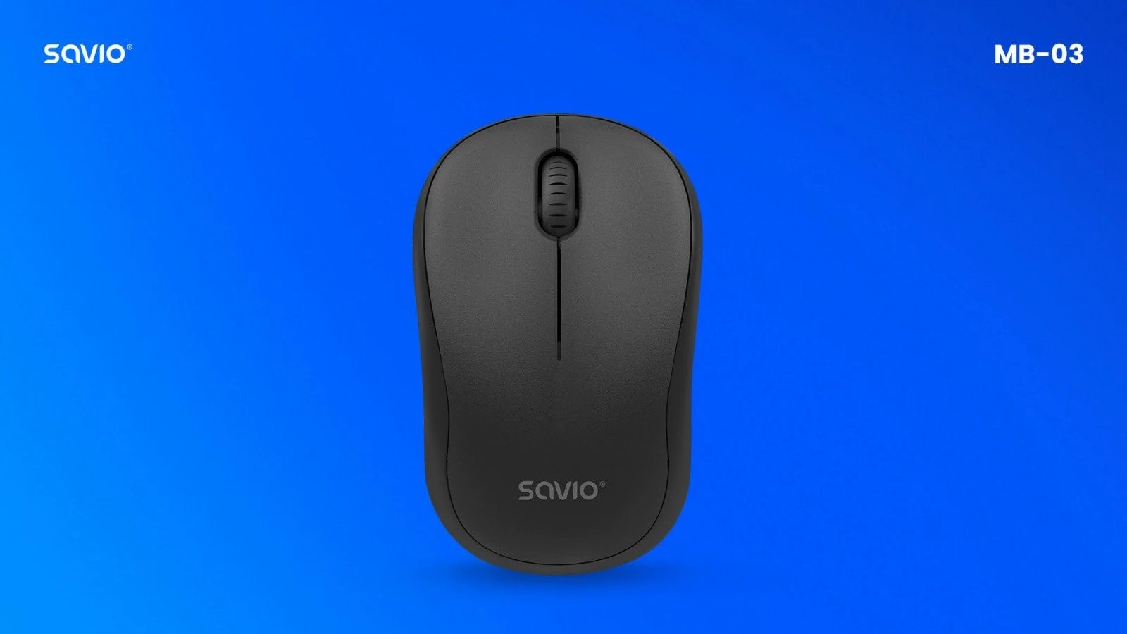 Maus pa tela Savio MB-03, USB, i zi