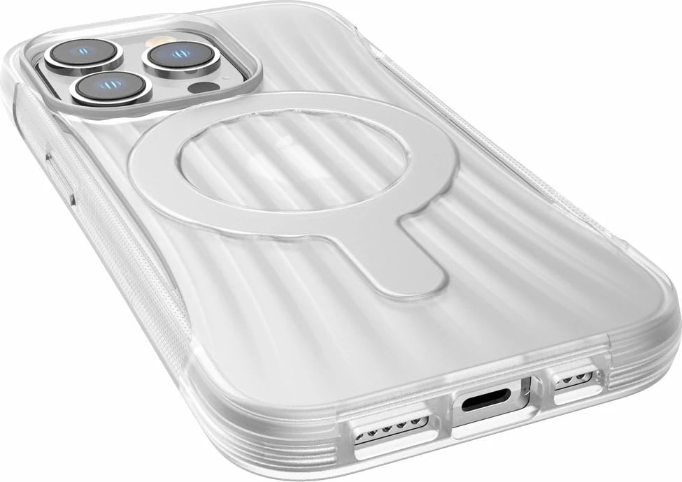 Mbështjellës Raptic X-Doria Clutch për iPhone 14 Pro me MagSafe, Transparent