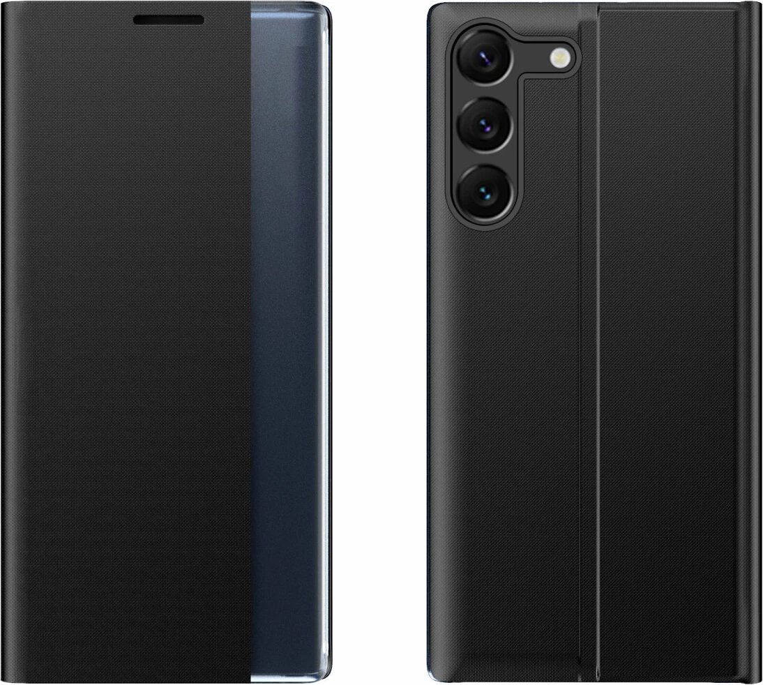 Mbështjellës Hurtel Sleep View për Xiaomi POCO C65/Redmi 13C, zi
