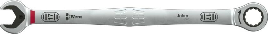 Çelës ratchet Wera Joker 17 mm, argjendtë