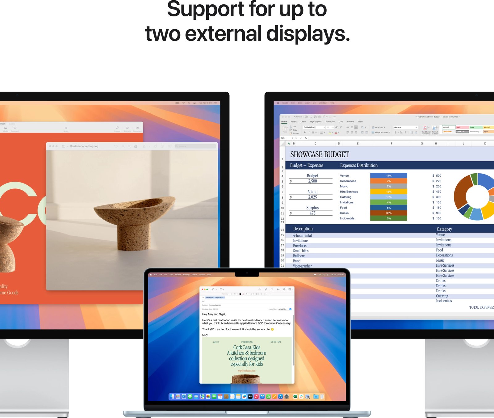 Apple MacBook Air, 13.6", M4 10-core, 16GB RAM, 256GB SSD, 8-core GPU, Midnight, (QWERTY) 