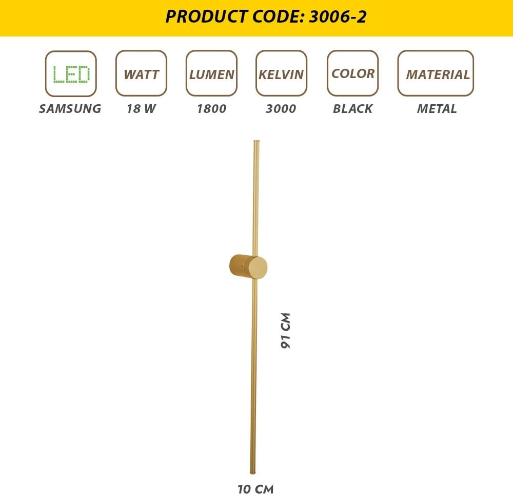 Llambë muri Opviq, L1175, ngjyrë antike