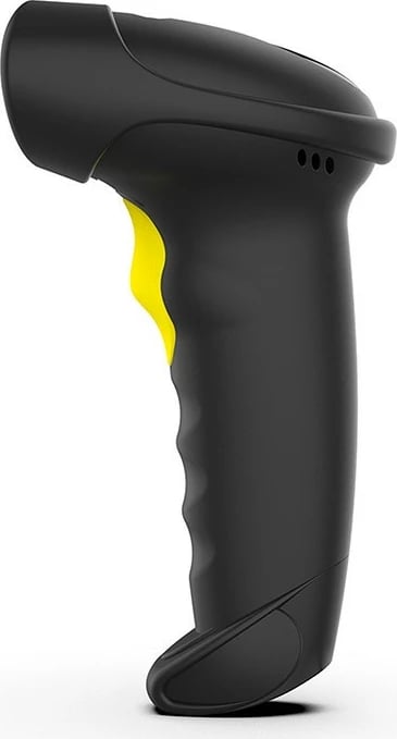 Lexues barkodesh dhe QR Qoltec 50880, Bluetooth/USB, i zi/verdhë