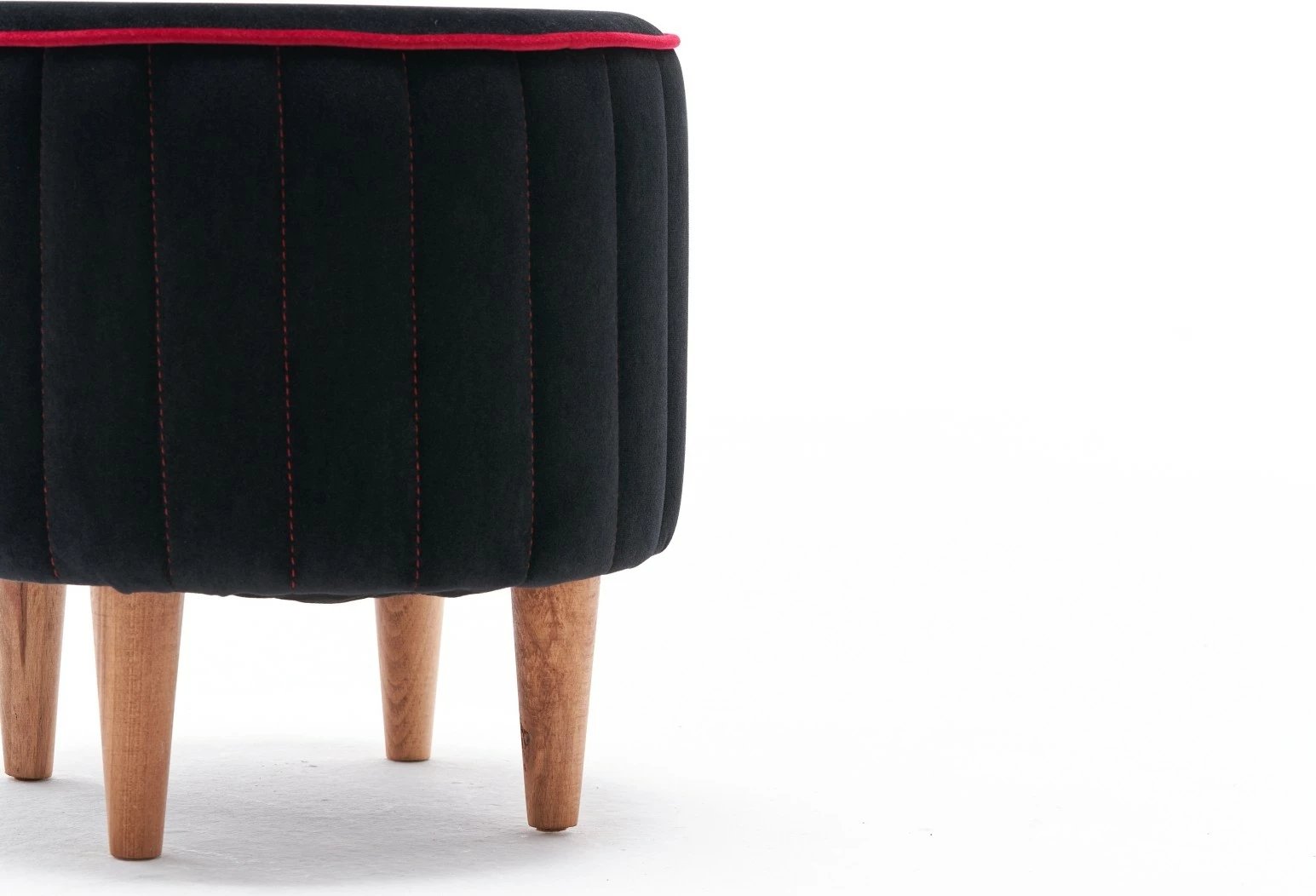 Puf Lindy Atelier del Sofa, ngjyrë antracit ose rozë, 40x40x40cm