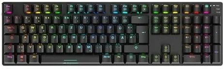 Tastierë mekanike Sharkoon SKILLER SGK36W, Wireless, RGB LED, QWERTZ