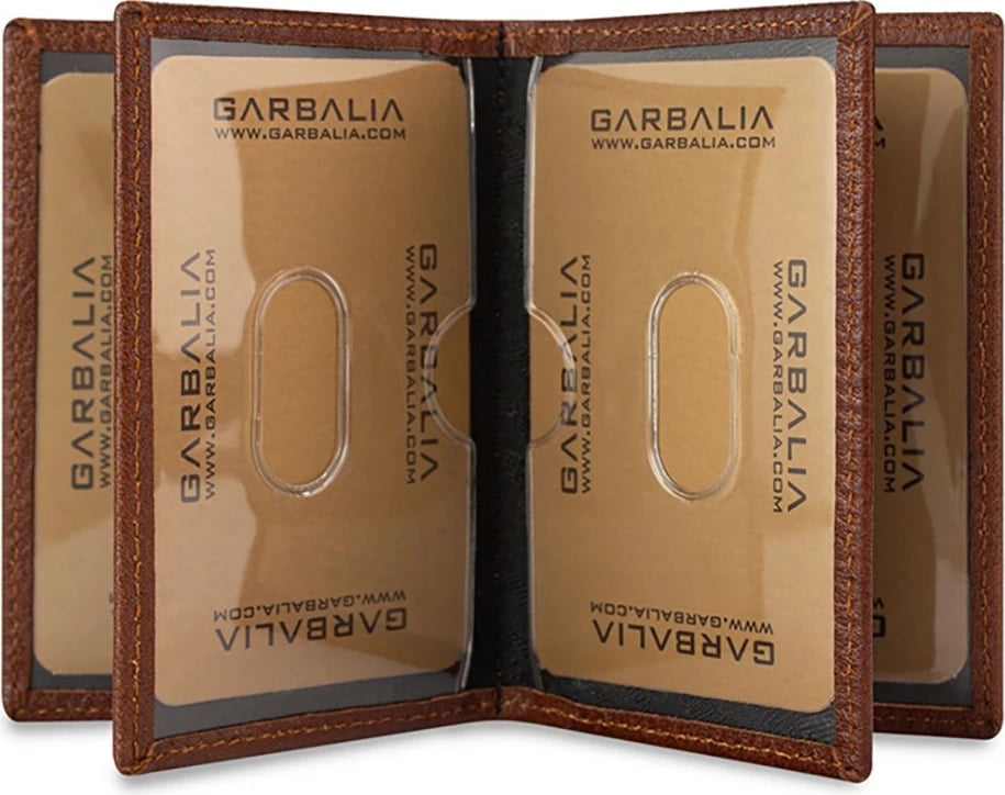 Portofol për burra, lëkurë natyrale, ngjyrë tan, Zoozie Bags, Vera