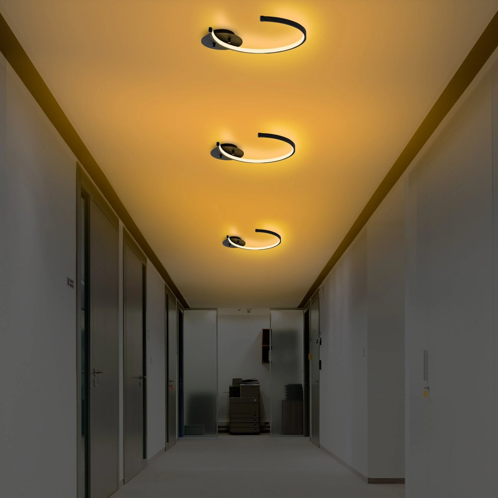 Llambë tavani Opviq, Moon - 13327, ngjyrë e zezë Llambë tavani Opviq, Moon - 13327, ngjyrë e zezë