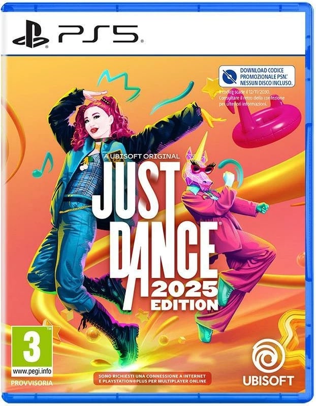 Lojë PS5 Ubisoft Just Dance 2025 Standard Edition