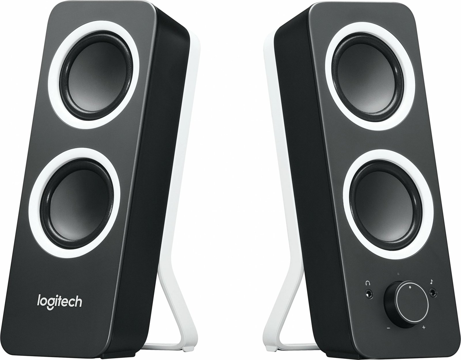 Altoparlantë Logitech Z200, 2.0 kanale, 5W, lidhje me kabllo, e zezë