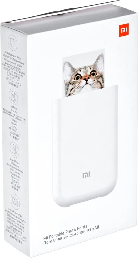 Printer portativ për foto Xiaomi Mi, i bardhë