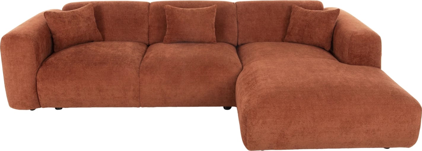 Divan qoshe BRICKEN FH3275.03R ngjyrë tulle 110-282x98-160x72H cm