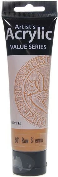 Ngjyrë akrilike PHOENIX 25583-56, tub 100ml, 601 Raw Sienna