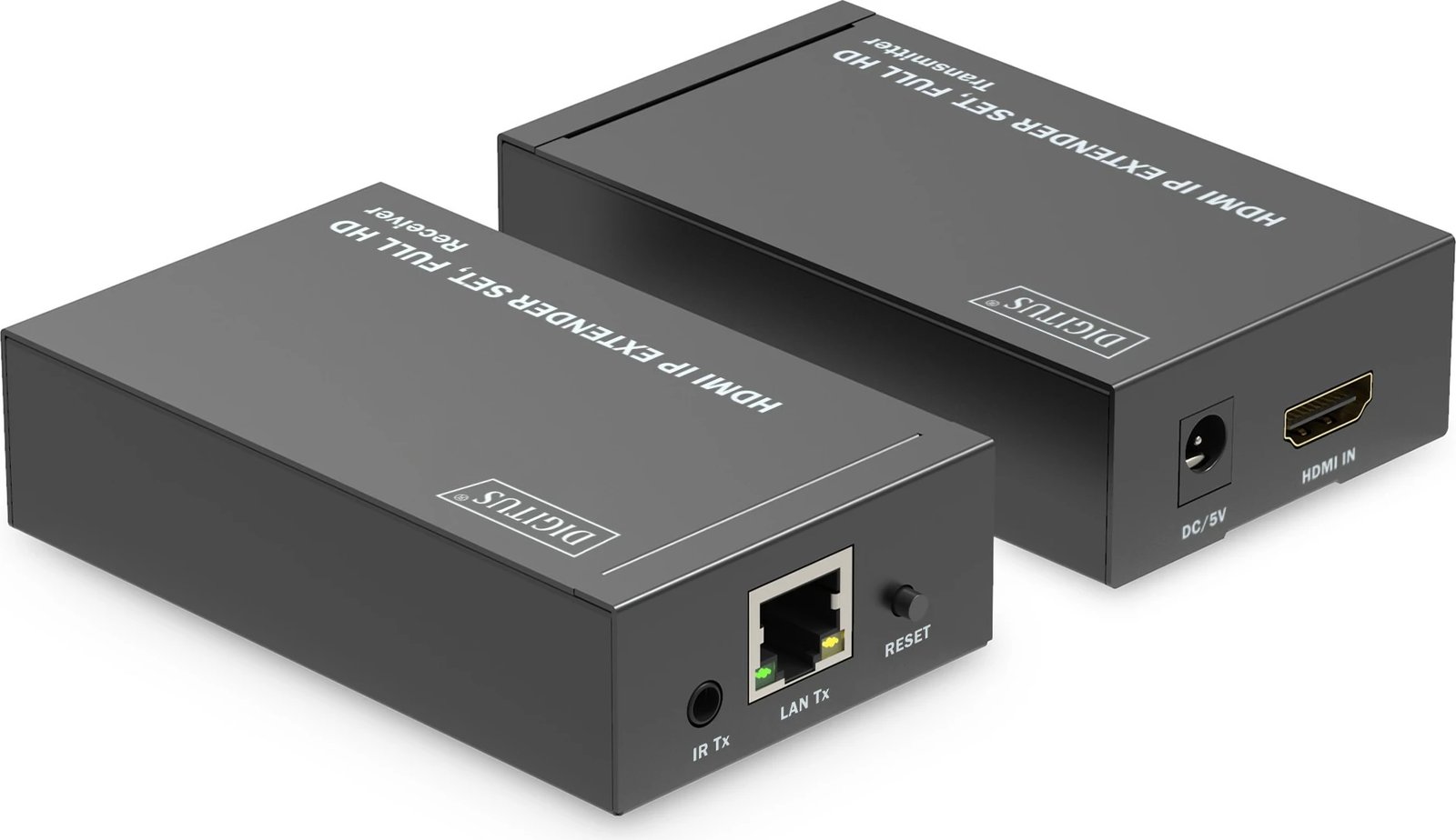 Set HDMI IP extender Digitus DS-55517, FullHD/60Hz, 120m, i zi