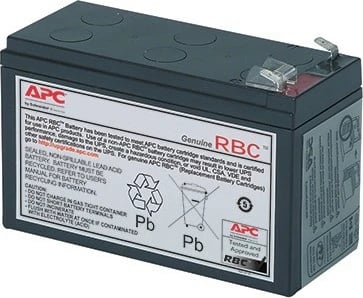Bateri zëvendësuese APC RBC2 për UPS, e zezë