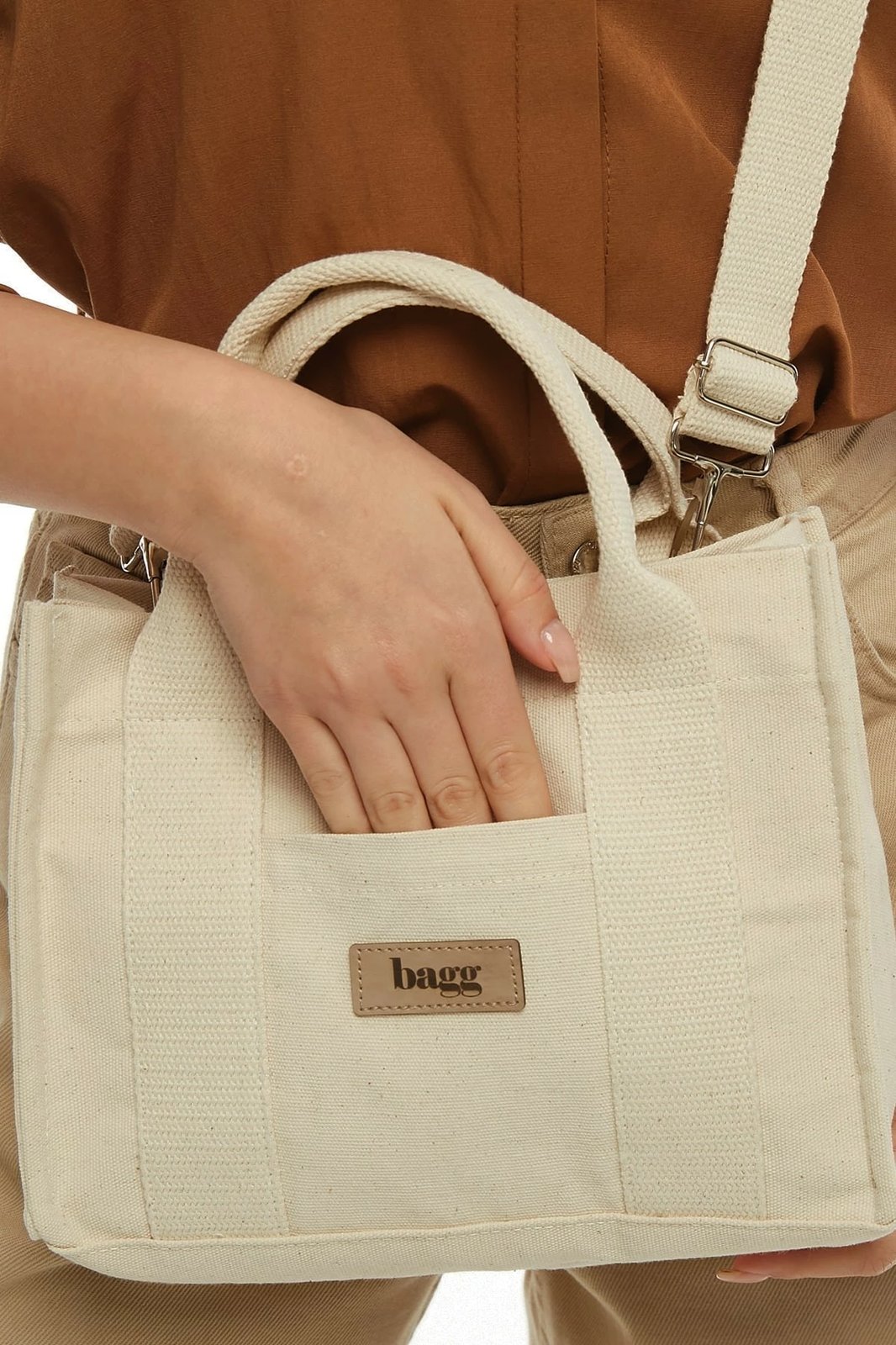 Tote bag krem Zoozie Bags, 2171