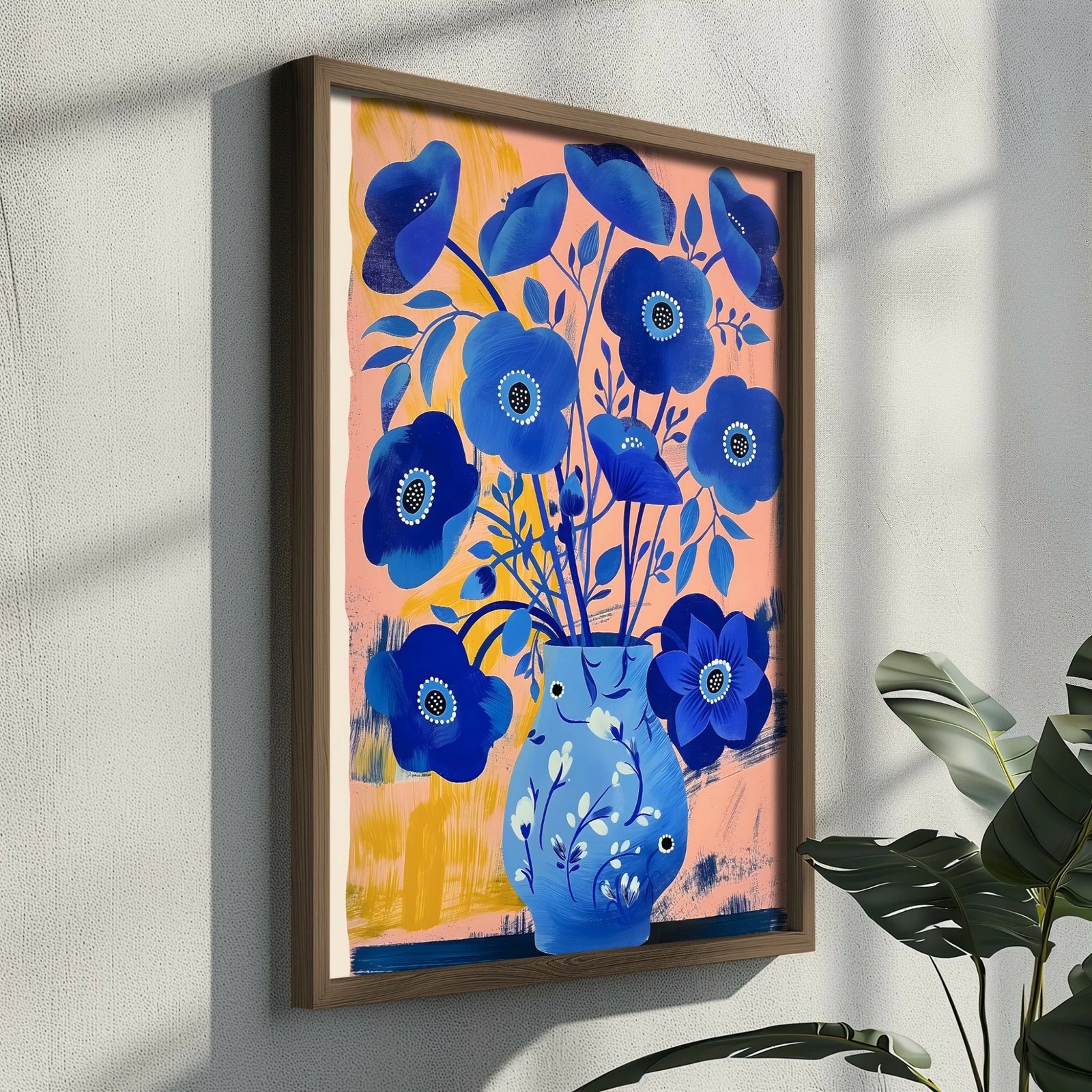 Pikturë dekorative me kornizë MDF, Wallity GE216-L, shumëngjyrëshe