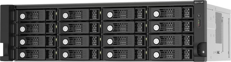Kasë serveri QNAP TL-R1620SEP-RP, 16-bay, rackmount 3U, SAS 12Gbps, JBOD, e zezë