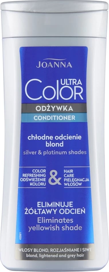 Kondicioner për flokë Joanna Ultra Color Platinum Shade për femra 200g