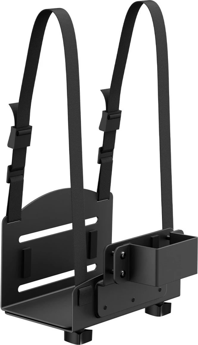 Mbajtës për kasë kompjuteri Maclean MC-116B, i zi